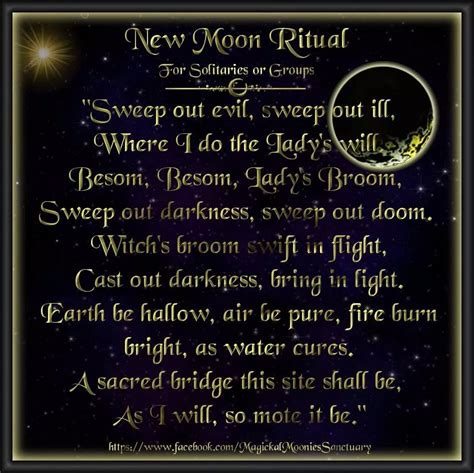 Creating Sacred Space for Wiccan New Moon Rituals